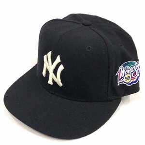 ニューエラ サイズ7 1/8 ベースボール キャップ ニューヨーク ヤンキース World series 98 帽子 NEW ERA