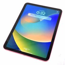 1円 Apple iPad 10.9インチ 第10世代 Wi-Fi 64GB A2696 MPQ33J/A ピンク タブレット 本体_画像1