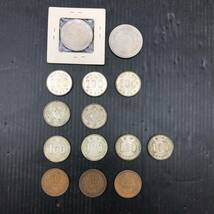 I ☆まとめ☆ 硬貨 14枚 セット 100円×11枚 10円×3枚 EXPO '70 昭和 45年 菊紋 51年 五輪 オリンピック 39年 稲穂 34年 鳳凰 33年 ギザ10_画像2