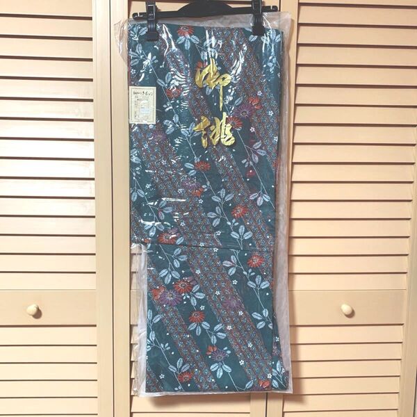 3,500→2,000円未使用着物グリーン系