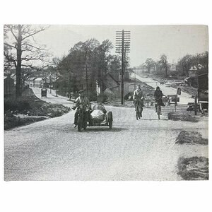 ビンテージ モーターサイクル ポストカード Vintage Motorcycle Postcard 英車 旧車 バイク レーサー Race Bike