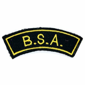 ＢＳＡ アーム用 ビンテージ パッチ BSA Vintage Patch バイカー B.S.A. Biker