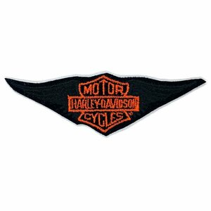 ハーレー・ダビッドソン アイロンパッチ Harley Davidson Iron Patch バイカー HARLEY-DAVIDSON Biker ハーレー