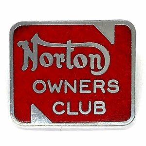 ノートン オーナーズクラブ ビンテージ ピンバッジ Norton OWNERS CLUB Vintage Pin 英車 バイク バイカー カフェレーサー Cafe Racer Pins