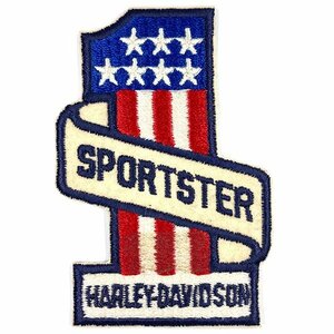 ハーレーダビッドソン スポーツスター ビンテージ パッチ Harley Davidson Sportster Vintage Patch バイカー HARLEY-DAVIDSON Biker