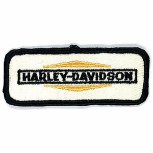 ハーレー・ダビッドソン ビンテージ ロゴ パッチ Harley Davidson Vintage Logo Patch バイカー HARLEY-DAVIDSON Biker