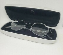 439ユーロ（62800円）　RODENSTOCK ローデンストック　R7052 G Vメガネフレーム　メンズ　レディース　眼鏡 ブラック×シルバー 日本製　_画像3