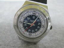 【1113o F6726】 Swatch スウォッチ PATENTED WATER RESISTANT swiss made 3針 腕時計 時計 ヴィンテージ_画像1