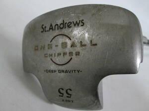 【1120n Y6817】St.Andrews セントアンドリュース ONE-BALL CHIPPER チッパー LOFT55 55°　純正カーボンシャフト 34.5インチ