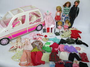 【1129i S7209】 リカちゃん 他 きせかえ人形 人形 服 まとめ/Barbie バービーとキャンプにいこうよ 車のみ おもちゃ ヴィンテージトイ