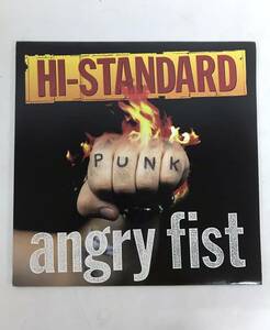 【1106y K0004】 Hi-STANDARD ハイスタンダード angry fist メロコア LP レコード US盤 FAT WRECK CHORDS