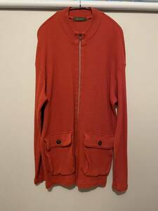 90'S サーマル ニット ジップ ジャケット ヨウジヤマモト ワイズ フォーメン Yohji Yamamoto Y's for men thermal knit zip jacket