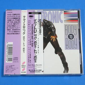 CD　テクノトロニック / ボディ・トゥ・ボディ　TECHNOTRONIC / BODY TO BODY　日本盤　1991年　ダンス　ヒップホップ　ハウス　エレクトロ