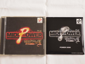 【CD】MIDI POWER Pro6 悪魔城ドラキュラX 月下の夜想曲　POWER DISK動作未確認