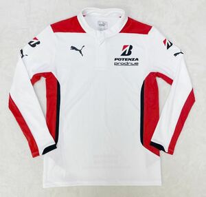 希少　PUMA　プーマ レーシング　POTENZA　PRODRIVE　BRIDGESTONE　F1　長袖　ドライバーシャツ　メンズ　Sサイズ　非売品　入手困難