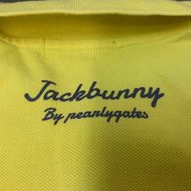 Jack Bunny!!　ジャックバニー　PEARLY GATES　パーリーゲイツ　半袖　ゴルフシャツ　ポロシャツ　1号　レディース　Mサイズ相当_画像4