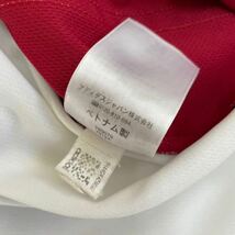 良品　JAMES　レブロン・ジェームズ　NBA　HEAT　adidas　アディダス　ゲームシャツ　ユニフォーム　メンズ　Mサイズ　刺繍ロゴ　正規品_画像8
