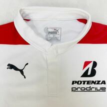 希少　PUMA　プーマ レーシング　POTENZA　PRODRIVE　BRIDGESTONE　F1　長袖　ドライバーシャツ　メンズ　Sサイズ　非売品　入手困難_画像4