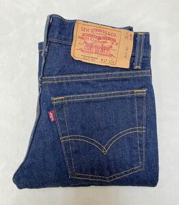 極美品　Levi's 517-03　リーバイス　USA製　ストリート　デニムパンツ　ジーンズ　濃紺　インディゴ　ボタンフライ　W27 L34　刻印379