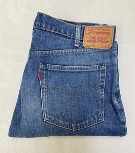 良品　90s　Levi's 503-0217　リーバイス　ストレート　デニムパンツ　ジーパン　ジーンズ　W36 L33　アメカジ　日本製　刻印J22