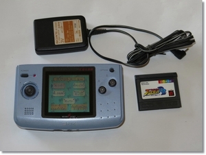 ◇◆動作品　SNK NEOGEO POCKET COLOR ネオジオポケットカラー本体+ソフトなどのセット◆◇