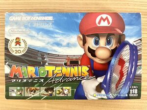 【限定即決】マリオテニス　アドバンス MARIOTENNNIS 任天堂 AGB-P-BTMJ 箱‐取説‐別紙あり N.2409 ゲームボーイ アドバンス レア レトロ