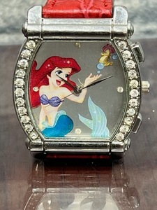  アリエル ディズニー Disney 腕時計 稼働品！