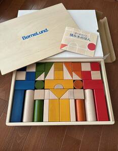 送料無料　BorneLund ボーネルンド 積み木 カラー 木製 知 育 玩具 おもちゃ 