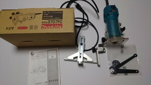 中古品 makita マキタ ルーター 6mm トリマ 3707FC