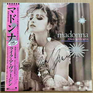 Madonna 直筆サイン入り LPレコード マドンナ