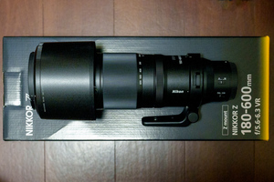 【送料無料】Nikon NIKKOR Z 180-600mm F5.6-6.3 VR 未使用品