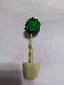 ミニチュア　飾り　ドールハウス　植木　観葉植物　植物　木　