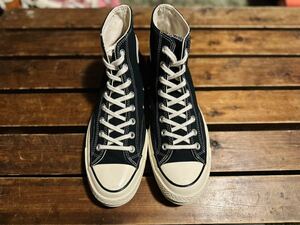 コンバース chuck Taylor チャックテイラー ct70 オールスター CONVERSE 三ツ星 ハイカット HI 28.0 28 ブラック ALLSTAR JAPAN