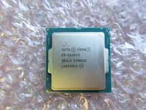 Intel / インテル / Xeon E3-1240v5 3.50GHz / SR2LD / BIOS認識 / No.S175