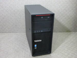 【※ストレージ無し】Lenovo ThinkStation P300 / Xeon E3-1231v3 3.40GHz / 16GB / DVD-ROM / Quadro k2200 / No.S434