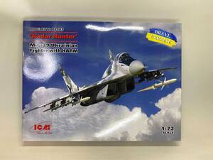 送料無料　1/72 ICM 72143 Rader Hunter MiG-29 Ukrainian Fighter with HARM ウクライナ空軍 ミグ-29 レーダーハンター HARMミサイル