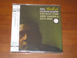 JOHN COLTRANE ジョン・コルトレーン/ バラード 2023年発売 SHM-SACD SACD専用盤 国内帯有