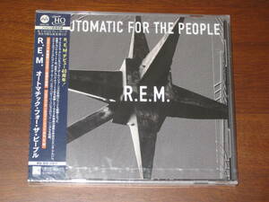R.E.M. / オートマチック・フォー・ザ・ピープル 2021年発売 MQA-CD x UHQCD 国内帯有
