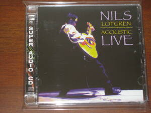 NILS LOFGREN ニルス・ロフグレン/ ACOUSTIC LIVE 2016年発売 Analogue P社 Hybrid SACD 輸入盤