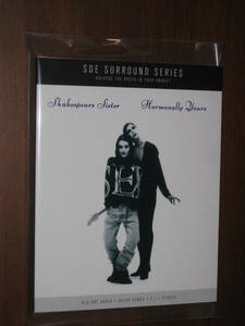 SHAKESPEARS SISTER シェイクスピアズ・シスター / HORMONALLY YOURS 2022年発売 Blu-ray Audio 輸入盤