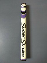 ★送料無料★新品☆白紫スーパーストローク 1.0 ゴルフパターグリップ_画像1