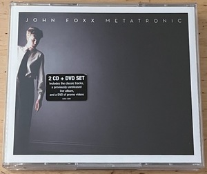 John Foxx ジョン・フォックス Metatronic 2CD+DVD ３枚組 中古 NEW WAVE POPS PV