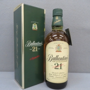 RKO311★Ballantines バランタイン 21年 スコッチウイスキー　700ml 43% 11/20★A