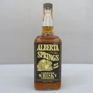 RKO306★ALBERTA SPRINGS アルバータスプリングス　OLD TIME　オールドタイム カナディアンウイスキー 710ml　6/5★A