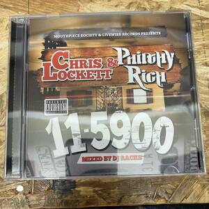 シ● HIPHOP,R&B CHRIS LOCKETT & PHILTHY RICH - 11-5900 アルバム CD 中古品