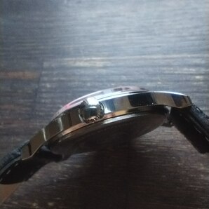 ●希少！●オリス■ORIS 手巻き機械式1980年代ヴィンテージメンズ腕時計アンティーク即納 男性人気ブランド1104eの画像4