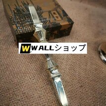 「密教法具 寺院用仏具」 真言宗 独鈷杵 真鍮製磨き仕上げ 長さ 14.5cm_画像1