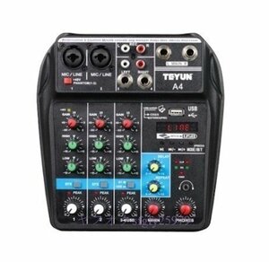 L423* new goods music creation .*[ wireless 4 channel audio mixer ]* portable sound mixing console *USB interface 