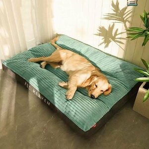  кошка собака bed домашнее животное bed нежный ...... товары для домашних животных предотвращение скольжения подушка коврик мягкий выдерживающий кусание осень-зима XL размер 