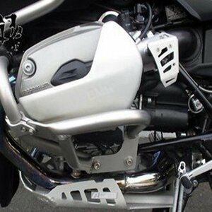 BMW エンジンガード ロゴ付き シルバー Bmw 2005-2011 R1200Gsa 1200Gs R 1200 Gsa シルバー